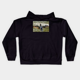 Spread your wings - Cormorant Kids Hoodie